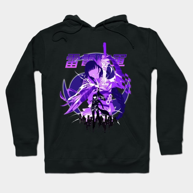 The Best Raiden Shogun Hoodie by K Vision TM